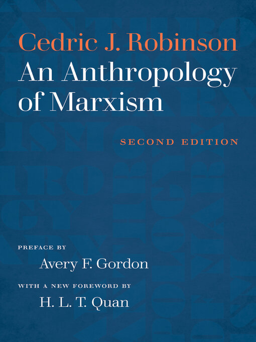 Upplýsingar um An Anthropology of Marxism eftir Cedric J. Robinson - Biðlisti